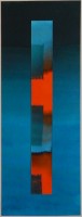 Acrylic applied with roller, Prodion dye